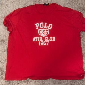 Polo by Ralph Lauren Red Athletic Club Tee